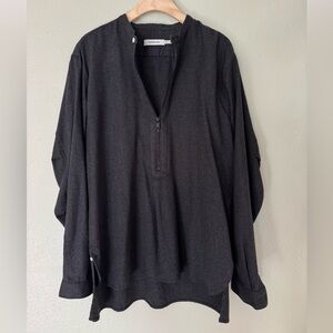 nonnative Stranger Wool Half-Zip Long Sleeve Shirt